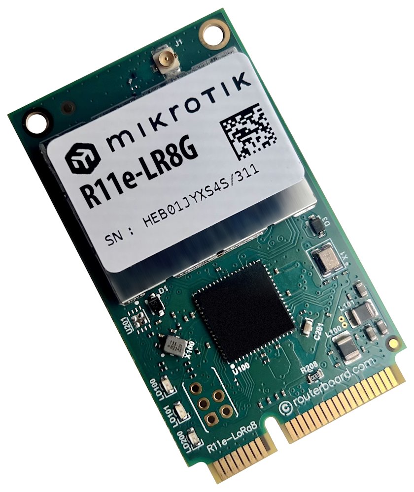 MikroTik R11e-LR8G Mini-PCIe, LoRa 863-870 MHz, U.FL, 27 dBm