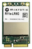 MikroTik R11e-LR9G miniPCIe LoRa® adaptér s GPS