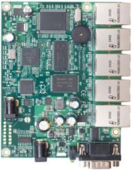 MIKROTIK RouterBOARD 450 + L4 (300MHz; 32MB RAM, 5xLAN) RB/450