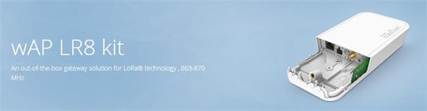 MikroTik RouterBOARD RBwAPR-2nD&R11e-LoRa8, wAP LoRa8 kit