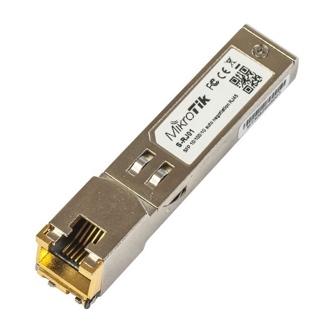 MikroTik SFP modul S-RJ01, RJ45, 100m, 1.25Gbit