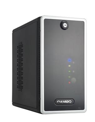 MINI Server Chassis Chenbro ES34069 (Mini-ITX Storage Server) 180W adapter C1ES340694T180