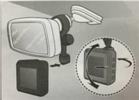 Mio držák na zpětné zrcátko pro MIO MiVue řady Cxx, 7xx 5412N5780001