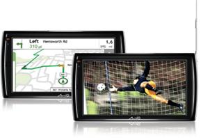 MIO V735u GPS navigace, LCD 7", TMC, FM trans., DVB-T, M/M, 3D budovy, mapy E
