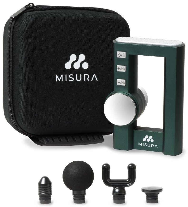 MISURA masážní pistole MB2 s funkcí nahřívání - ALPINE GREEN P22MS2020AG01
