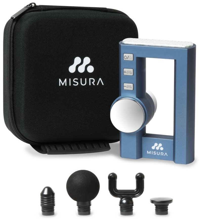 MISURA masážní pistole MB2 s funkcí nahřívání - BLUE P22MS2020BL01