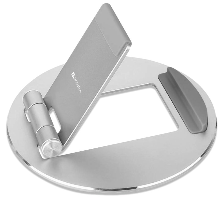 MISURA podstavec pro mobilní telefon a tablet ME18 stříbrný P21A21S01
