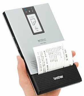 mobilná tlačiareň BROTHER MPRINT MW-260, USB, bluetooth MW260AYJ1