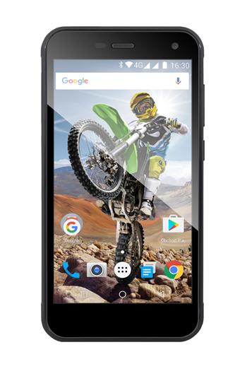 Mobilný telefón Evolveo StrongPhone G4 vodotěsný odolný Android Quad Core smartphone SGP-G4