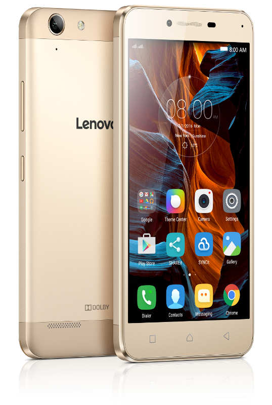 Mobilný telefón Lenovo K5 Dual SIM/5,0" IPS/1280x720/Octa-Core/1,4GHz/2GB/16GB/13Mpx/LTE/And. 5.1/Gold PA2M0029CZ