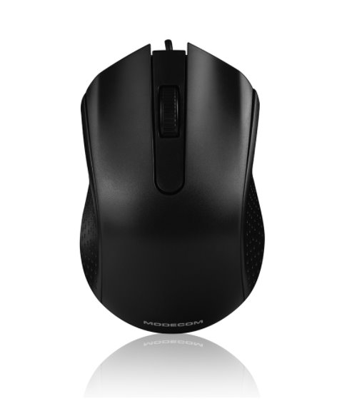 Modecom MC-M4.1 drátová optická myš, 3 tlačítka, 1200 DPI, černá M-MC-00M4.1-100
