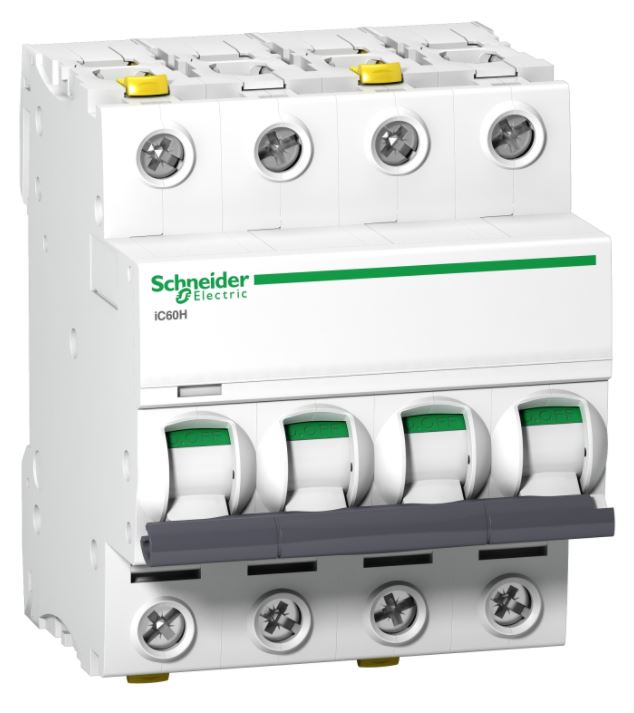 Modulární jistič iC60H - 4P - 40A - char. C A9F07440