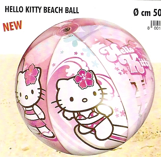 MONDO 16362 Míč plážový HELLO KITTY 50CM 8001011163625