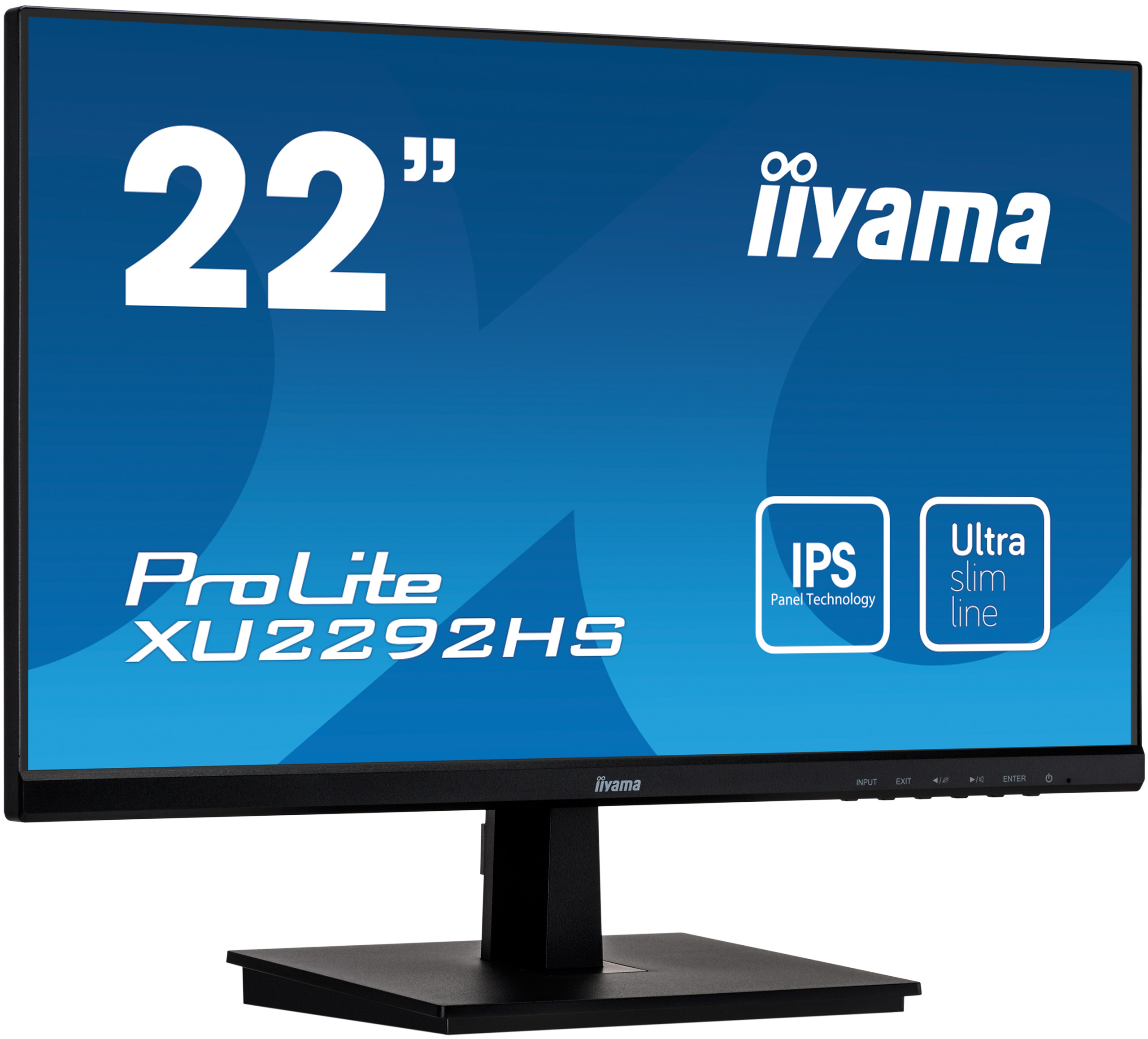 Monitor Iiyama XU2292HS-B1 21,5inch, IPS, Full HD, HDMI/DP, speakers