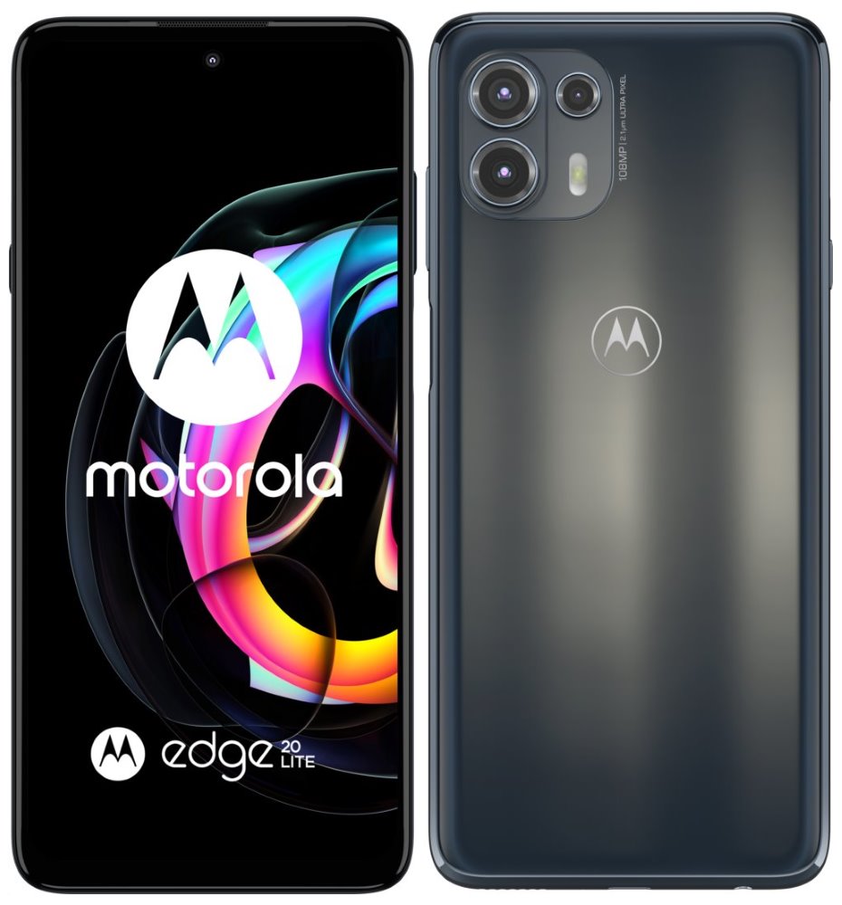 Motorola EDGE 20 Lite - Electric Graphite 6,7" / Dual SIM/ 8GB/ 128GB/ 5G/ Android 11 PANE0016PL