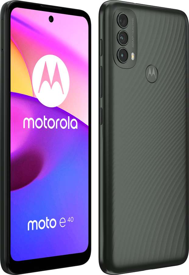 Motorola Moto E40 4+64GB Dark Cedar 840023220135