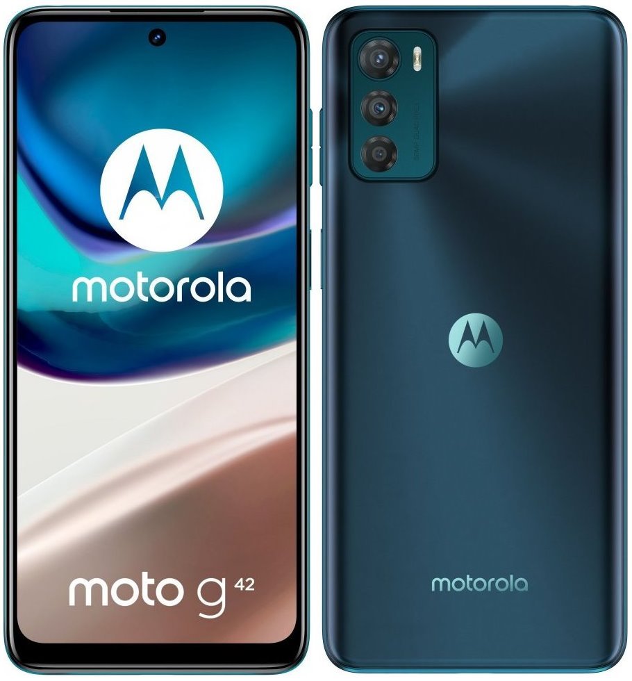Motorola Moto G42 - Atlantic Green 6,4" / Dual SIM/ 6GB/ 128GB/ LTE/ Android 12 PAU00029RO