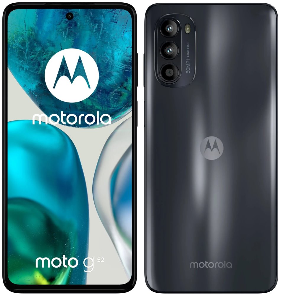 Motorola Moto G52 4+128GB Charcoal Grey 0840023229862