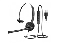 MPOW 323 Business headset - černá MPO-323-BH-BLACK