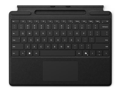 MS Surface Pro Keyboard + Pen Storage CM, Pen Storage, CoPilot Button, EN Int, Black - Slim Pen NOT 8XB-00161