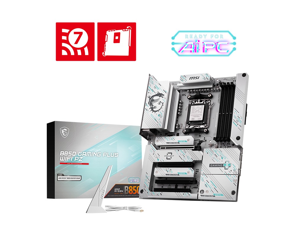 MSI B850 GAMING PLUS WIFI PZ/AM5/ATX