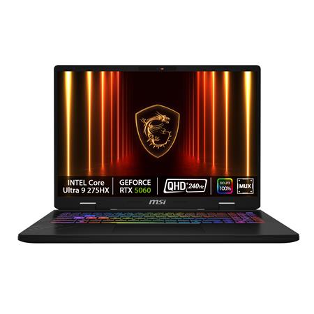MSI Crosshair 16 HX AI D2XWFKG-063CZ/Core Ultra 9 275HX/32GB/1TB/RTX 5060, 8GB/16" QHD+240Hz/Win11 Home 9S7-15P421-063