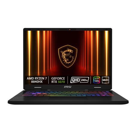 MSI Crosshair A16 HX D8WGKG-021CZ/Ryzen 7 8840HX/32GB/1TB/RTX 5070, 8GB/16" QHD+240Hz/Win11 Home 9S7-15PL21-021