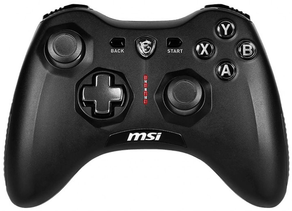 MSI gamepad FORCE GC20 V2/ drátový/ OTG/ USB/ pro PC, PS3, Android S10-04G0050-EC4