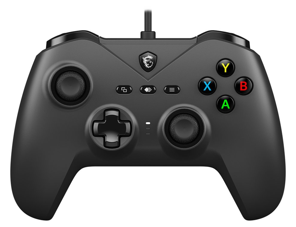 MSI gamepad FORCE GC200/ drátový/ USB/ pro PC, PS3, Android S10-04G0090-EC4