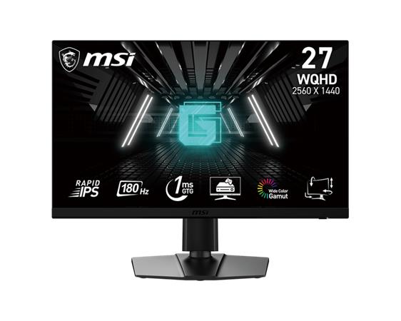 MSI Gaming 272QPF E2/ 27"/ 2560 x 1440/ IPS/ 1ms/ 180Hz/ 300cd/m2/ 1200:1/ HDMI/ DP/ černý G272QPF E2