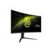 MSI Gaming MAG 342CQR E2, 34" VA zakřivený /3440x1440 (UWQHD)/180Hz/1ms/DP/2xHDMI/Výškově nastavitelný/Pivot