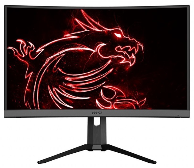 MSI Gaming monitor Optix MAG272CQR, 27" zakřivený /2560 x 1440 WQHD/VA LED, 165Hz/1ms/3000:1/300cd / m2/2x HDMI/DP/3xUS