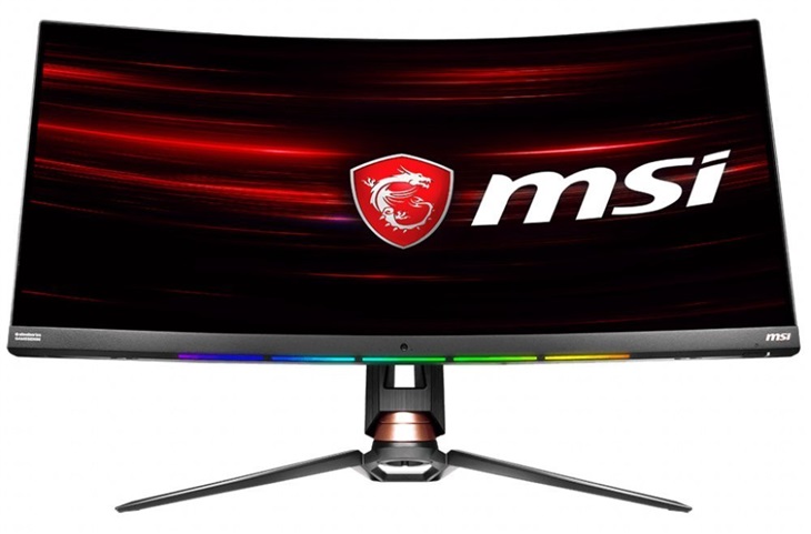MSI Gaming monitor Optix MPG341CQR, 34" zakřivený /3440x1440 (UWQHD)/VA LED/144Hz/1ms/3000:1/400cd / m2 /DP/2xHDMI/USB-