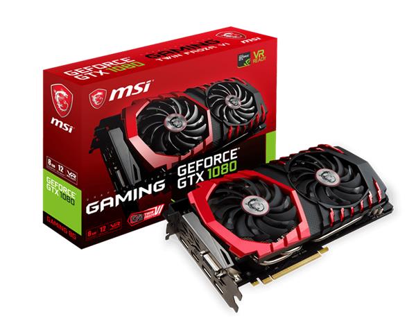 MSI GeForce GTX 1080 GAMING 8G