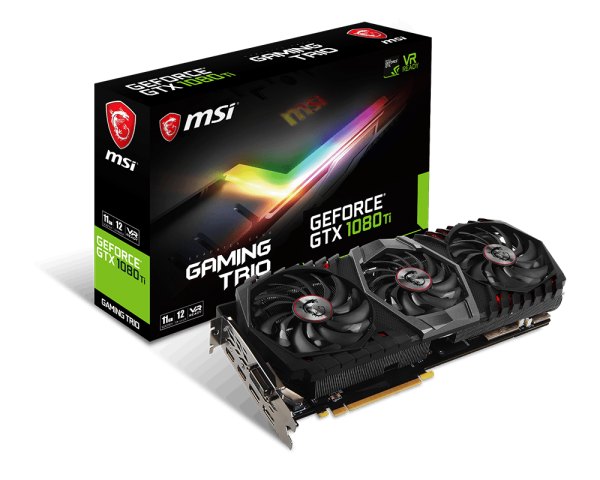 MSI GeForce GTX 1080 Ti GAMING TRIO GeForce GTX 1080 Ti GAMINGTRI