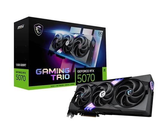 MSI GeForce RTX 5070 TRIO/Gaming/OC/12GB/GDDR7 G5070-12GTC
