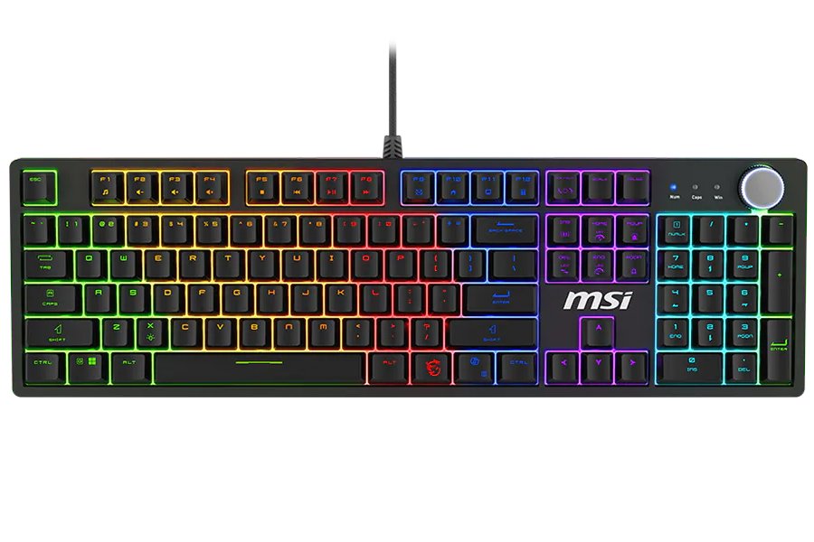 MSI herní klávesnice FORGE GK320 Red/ drátová/ mechanická/ RGB podsvícení/ USB/ CZ+SK layout FORGE GK320 RED CZ