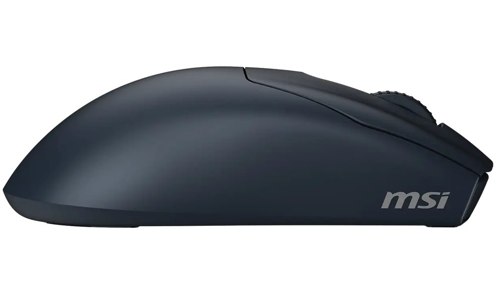 MSI herní myš FORGE 340 Wireless Navy/ bezdrátová/ 12.000 dpi/ 2,4GHz/ BT5.2/ USB/ 6 tlačítek/ tmavě FORGE GM340 W NAVY
