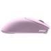 MSI herní myš FORGE 340 Wireless Violet/ bezdrátová/ 12.000 dpi/ 2,4GHz/ BT5.2/ USB/ 6 tlačítek/ růžová S12-4301810-HH9