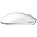 MSI herní myš FORGE 340 Wireless White/ bezdrátová/ 12.000 dpi/ 2,4GHz/ BT5.2/ USB/ 6 tlačítek/ bílá FORGE GM340 W WHITE