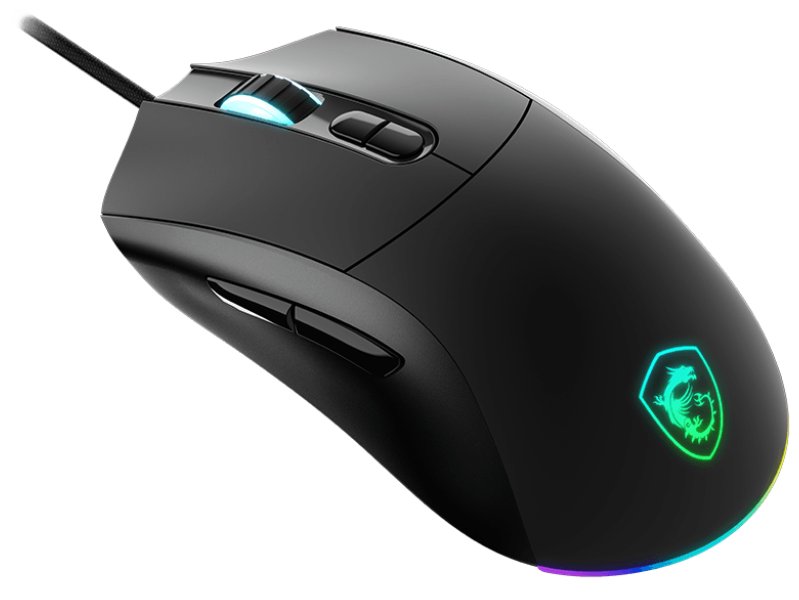 MSI herní myš FORGE GM320/ drátová/ 12.800 dpi/ RGB podsvícení/ 7 tlačítek/ USB S12-0402420-HH9