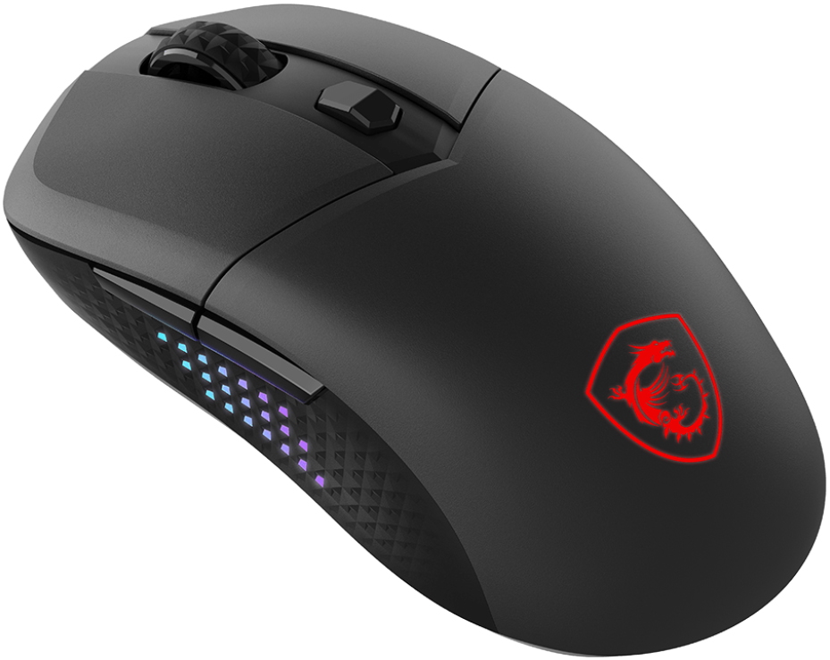 MSI herní myš VERSA 300 Elite Wireless/ bezdrátová/ 26.000 dpi/ 2,4GHz/ BT5.3/ USB/ RGB podsvícení/ 6 tl S12-4301290-CLA