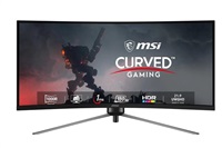 MSI LCD MAG 345CQR, 34" 3440x1440, 180Hz, 1ms, VESA, DP, HDMI, Audio, Black