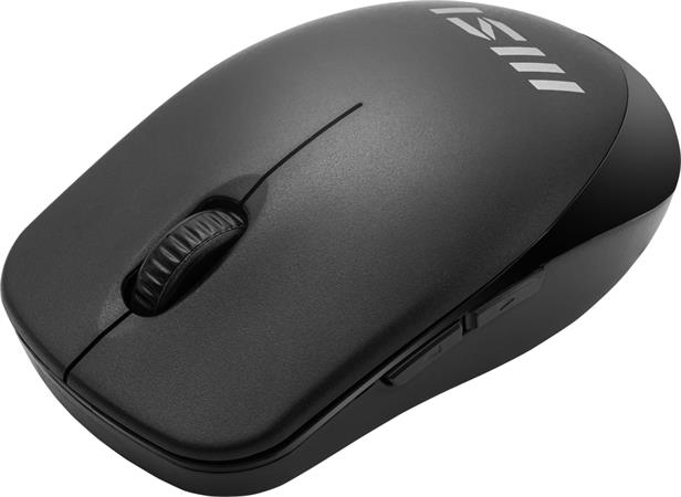 MSI MA04, myš bezdrátová, 1600DPI, Černá