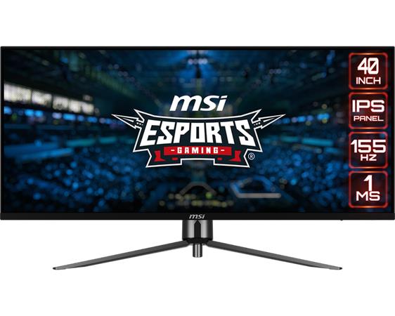 MSI/MAG401QR/40"/IPS/3440x1440/155Hz/1ms/Black/3R
