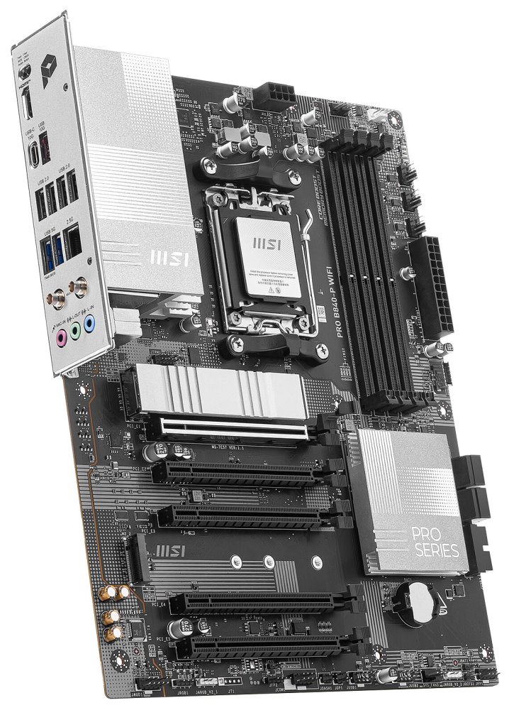 MSI MB Sc AM5 PRO B840-P WIFI, AMD B840, 4xDDR5, 1xHDMI, WiFi, ATX