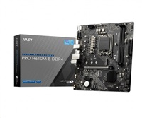 MSI MB Sc LGA1700 PRO H610M-B DDR4, Intel H610, 2xDDR4, 1xHDMI, 1xVGA, mATX 7D46-002R