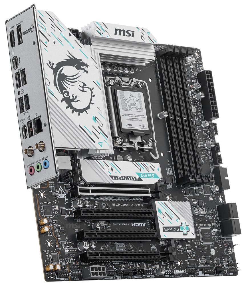 MSI MB Sc LGA1851 B860M GAMING PLUS WIFI, Intel B860