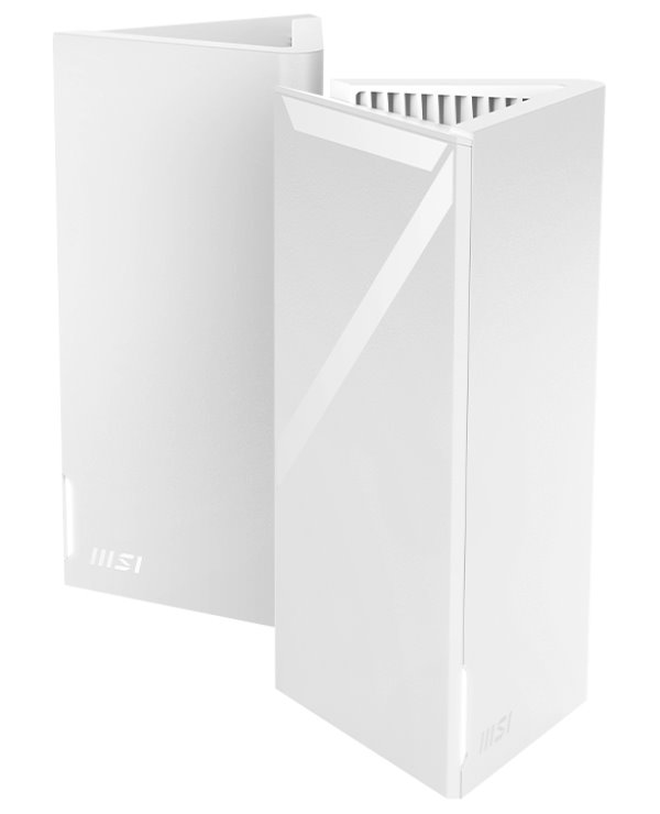 MSI mesh systém Roamii BE Lite/ 2 Pack/ WiFi7/ 5GHz/ 2,4GHz/ bílý 302-8ZD21EE-000