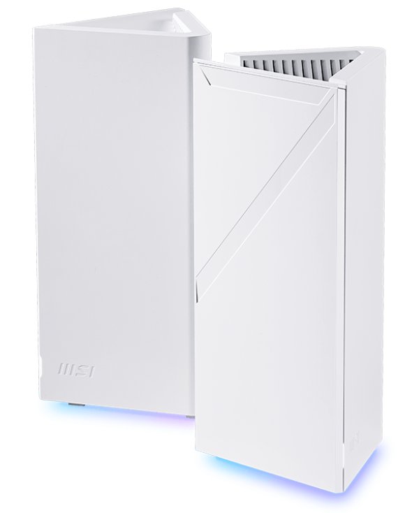 MSI mesh systém Roamii BE Pro/ 2 Pack/ WiFi7/ 5GHz/ 2,4GHz/ bílý/ RGB Roamii BE Pro Mesh System